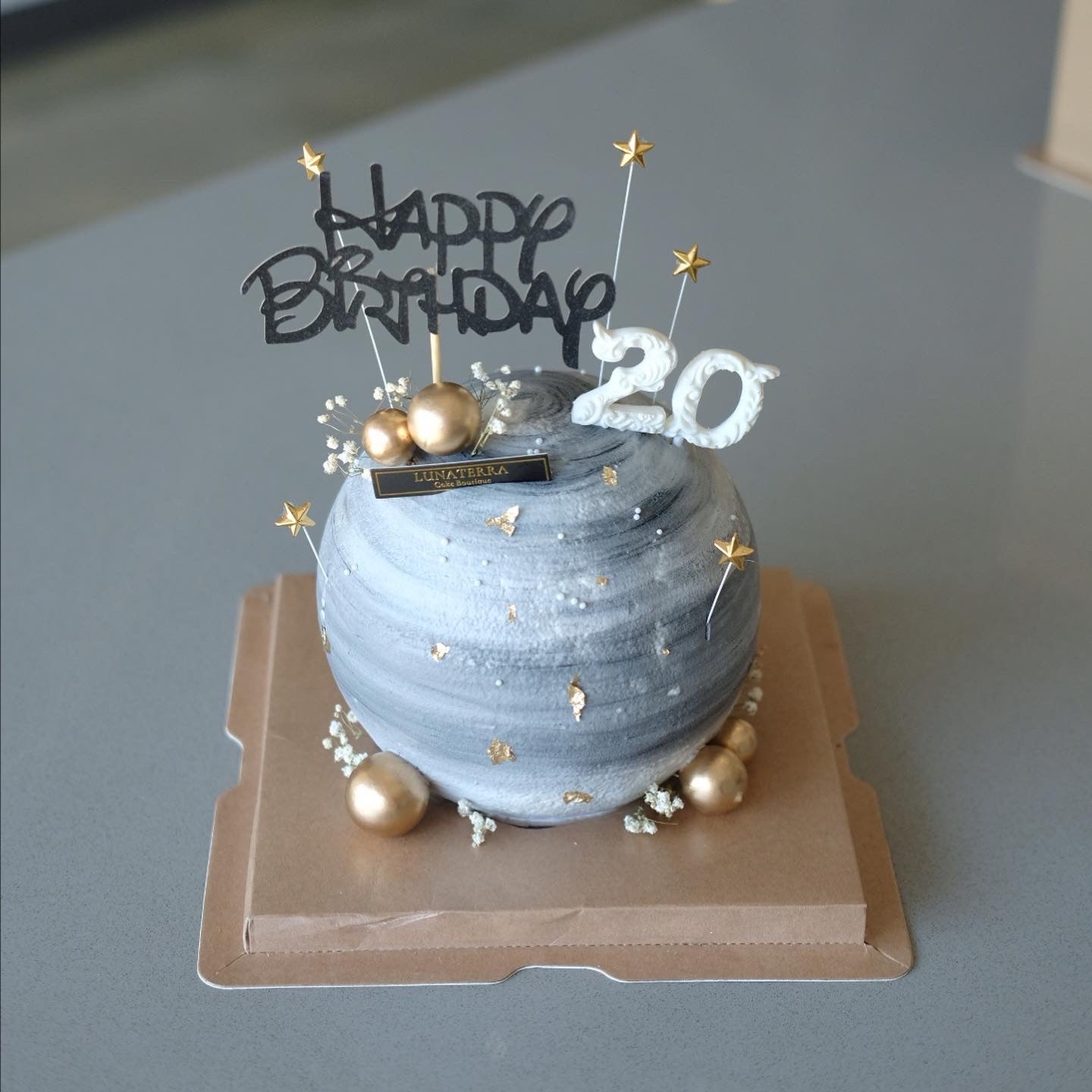 Number Ball Cake