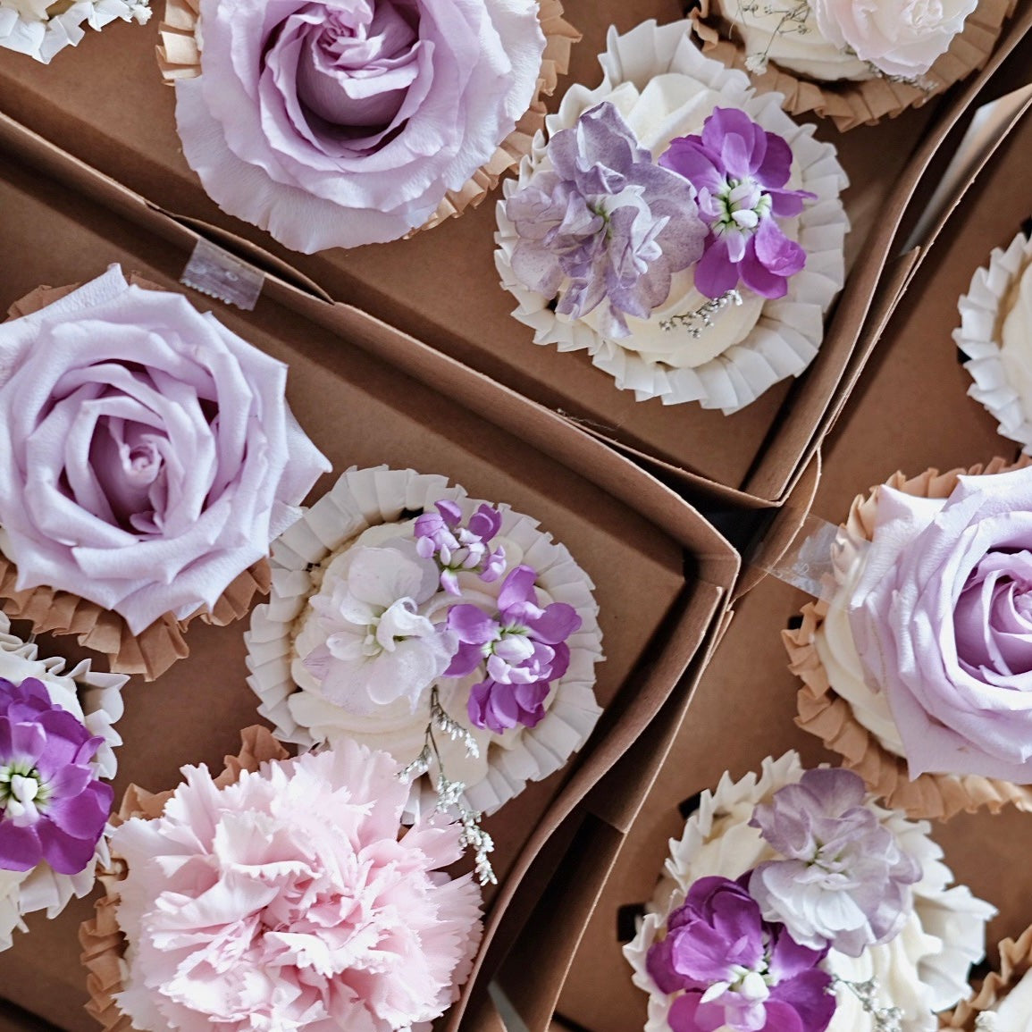 Floral Cupcakes