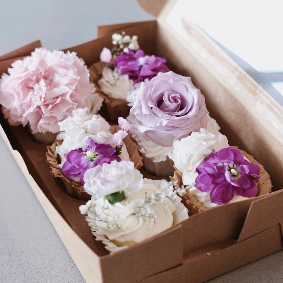 Floral Cupcakes