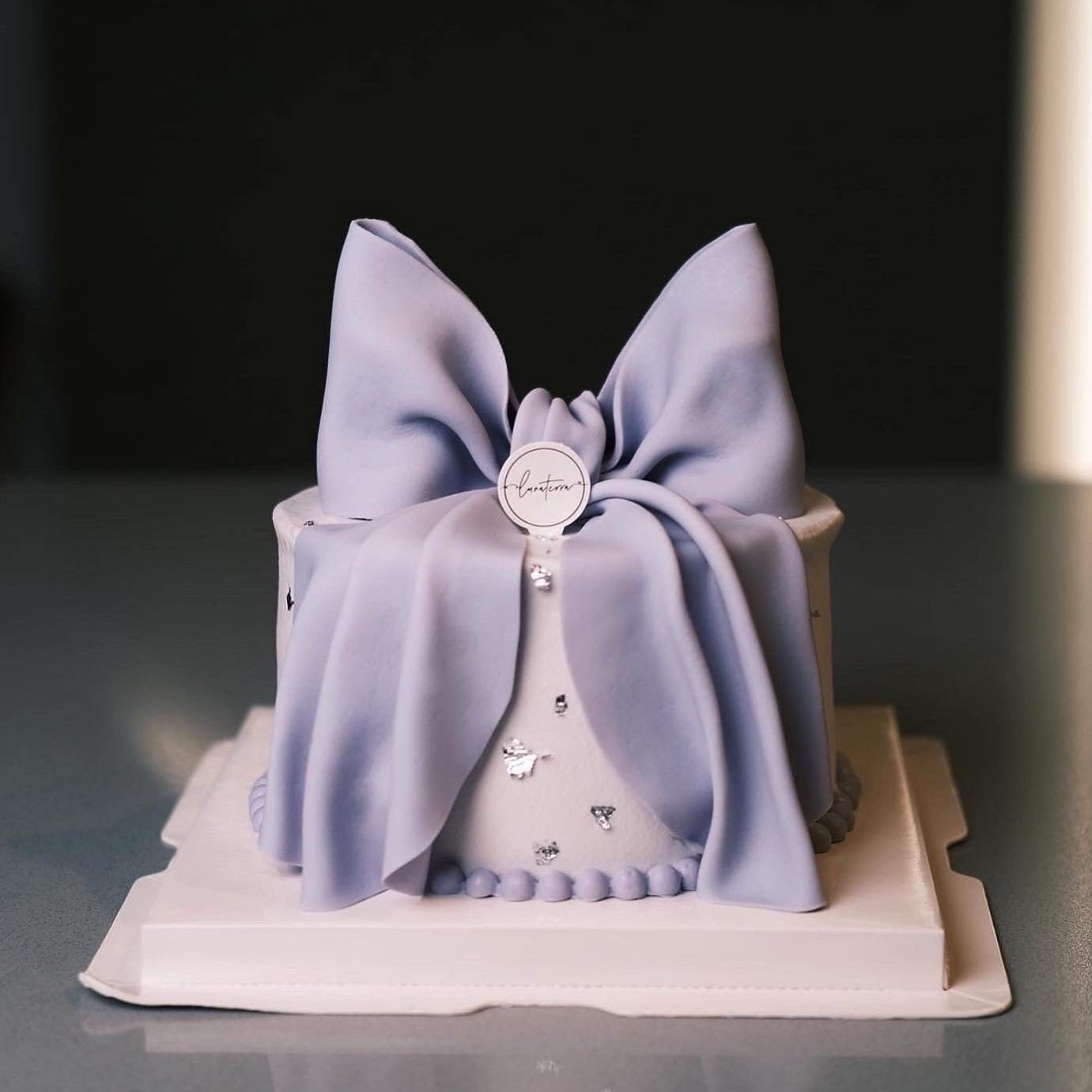 Fondant Ribbon Cake